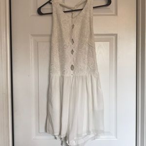 White romper